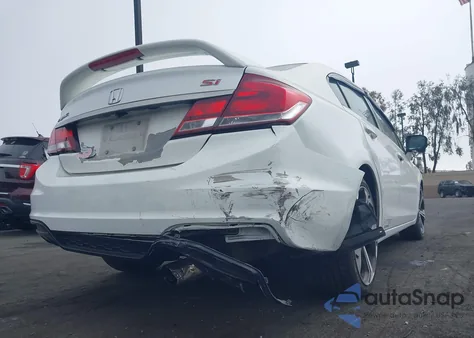 2015 Honda Civic Si z USA, uszkodzony, nr VIN 2HGFB6E54FH710018